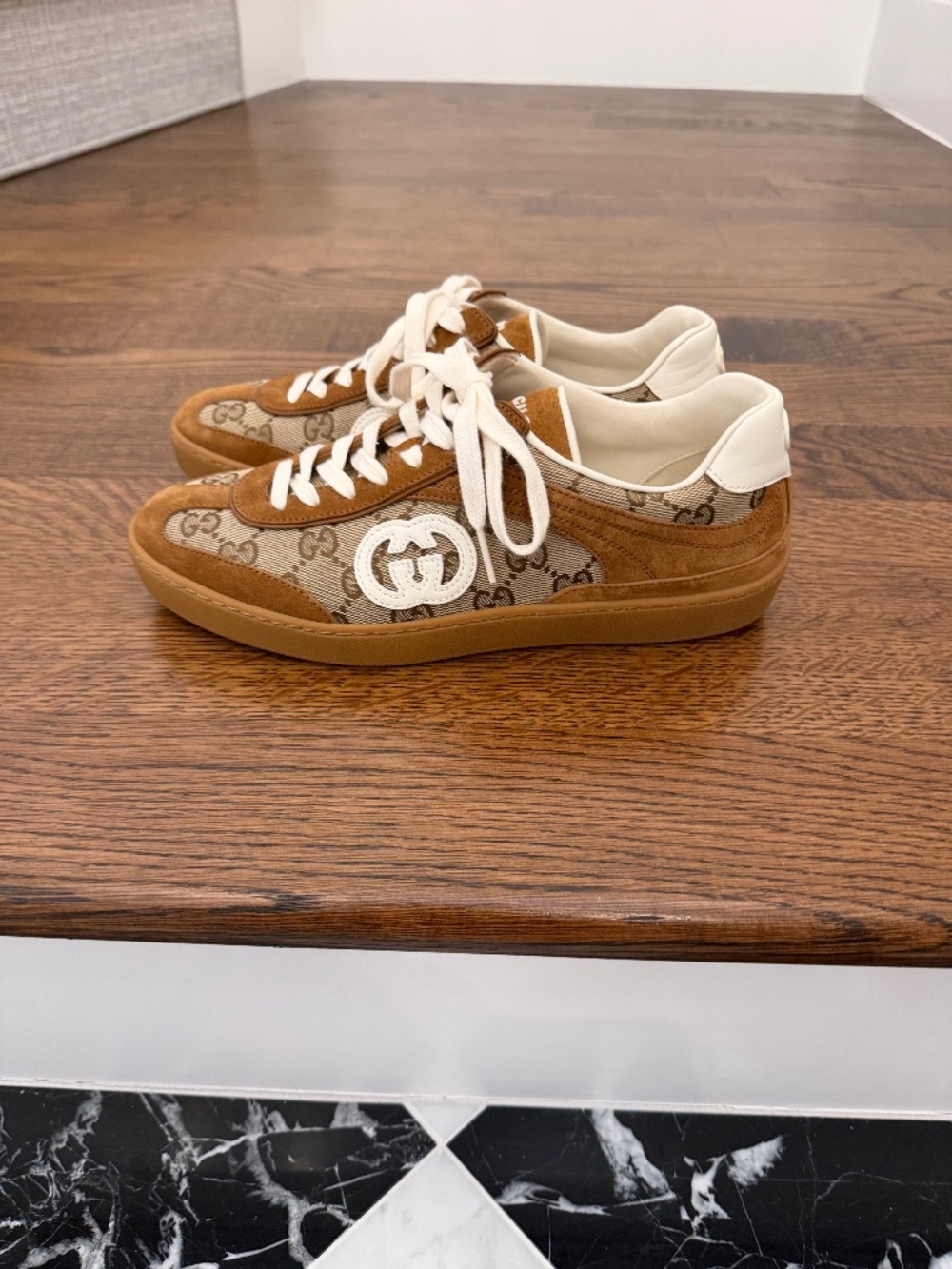 Gucci G75 Suede Brown